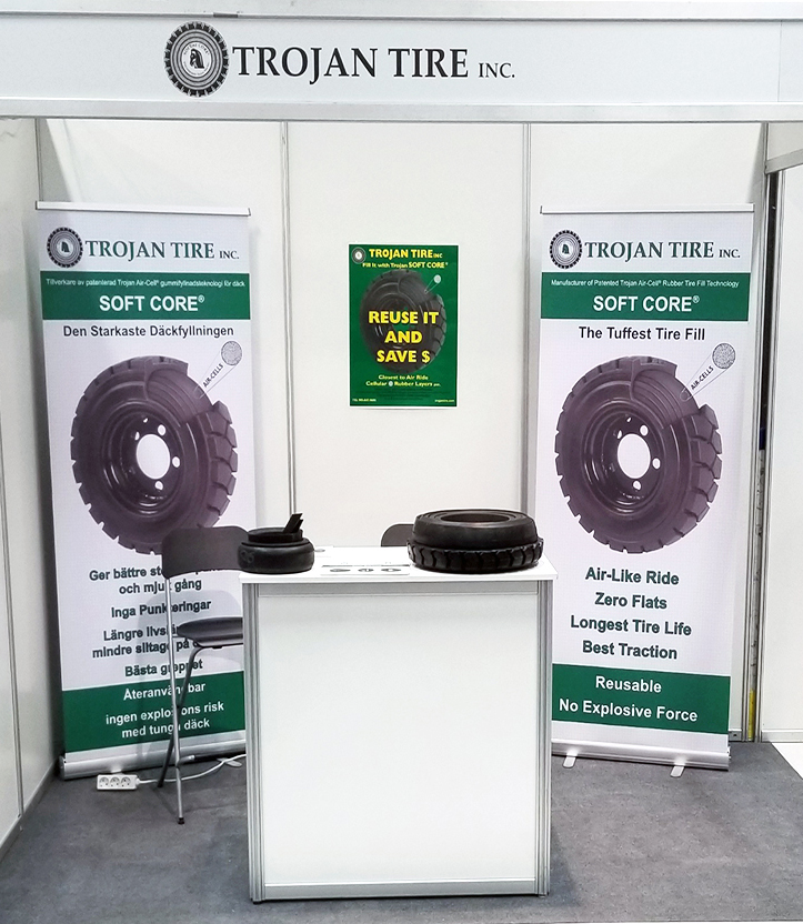 Trojan Tire at Euro Mine Expo 2018