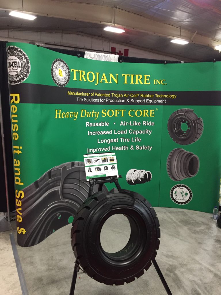 Trojan at North American Mining Expo (N.A.M.E) in Sudbury