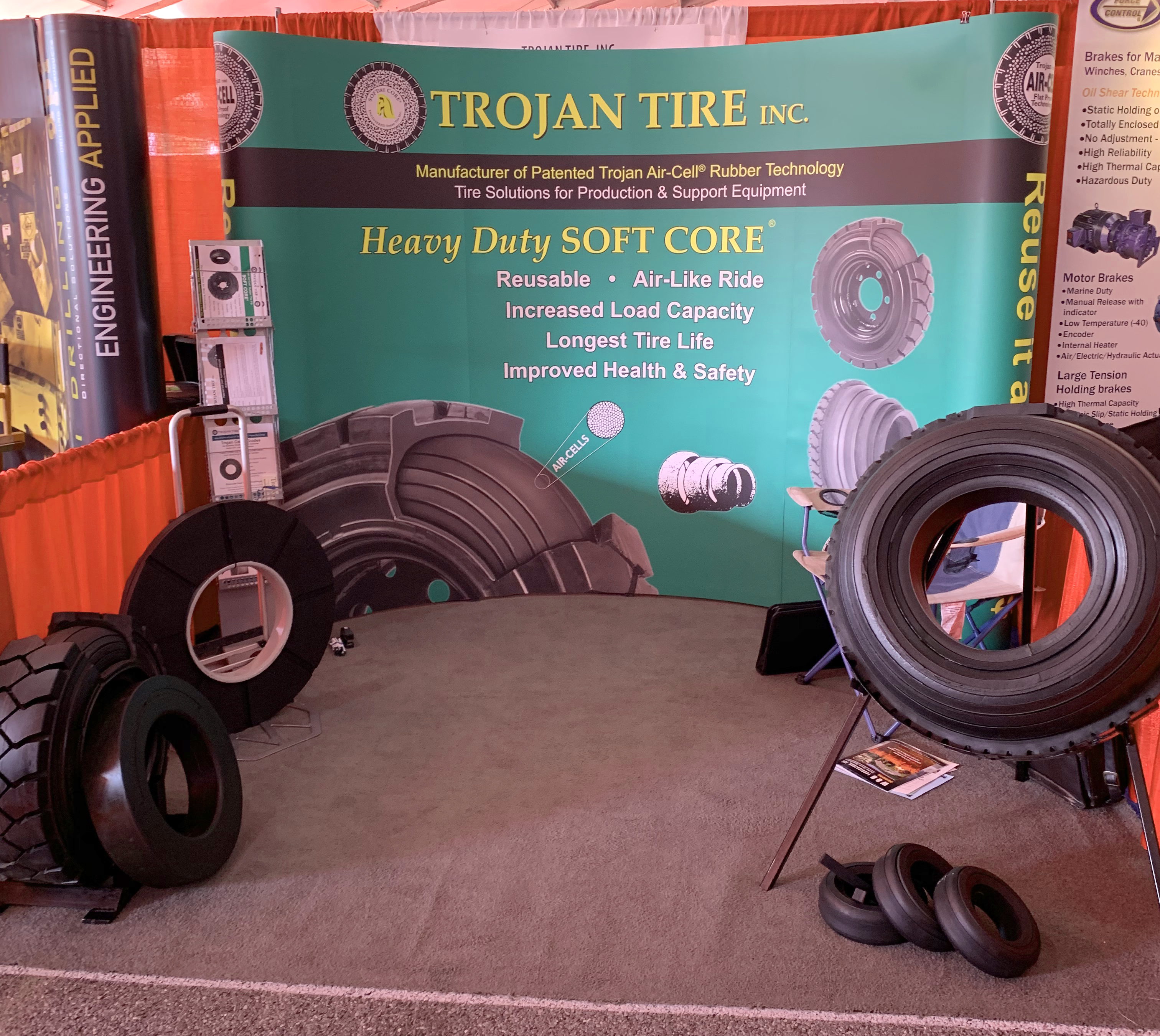 Trojan Booth 2019 Bluefield Coal Show