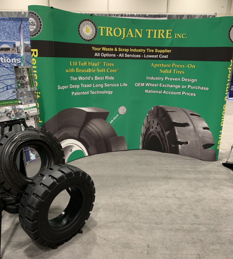 Trojan at 2019 CWRE Canadian Waste & Recycling Expo Trojan Tire Inc.